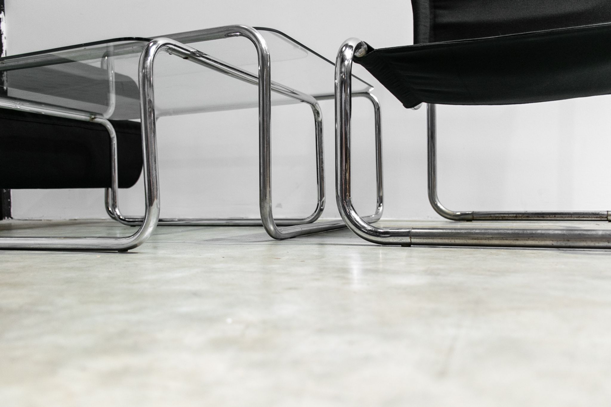 Set armchair living room coffee table by Michel Hamon 1969'