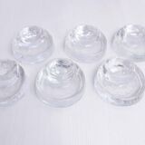 6-piece molded glass shells