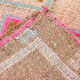 Handmade Wool İn Vintage Door Mat Rug