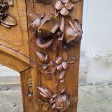 Art Nouveau fireplace.