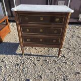 Louis XVI style chest of drawers