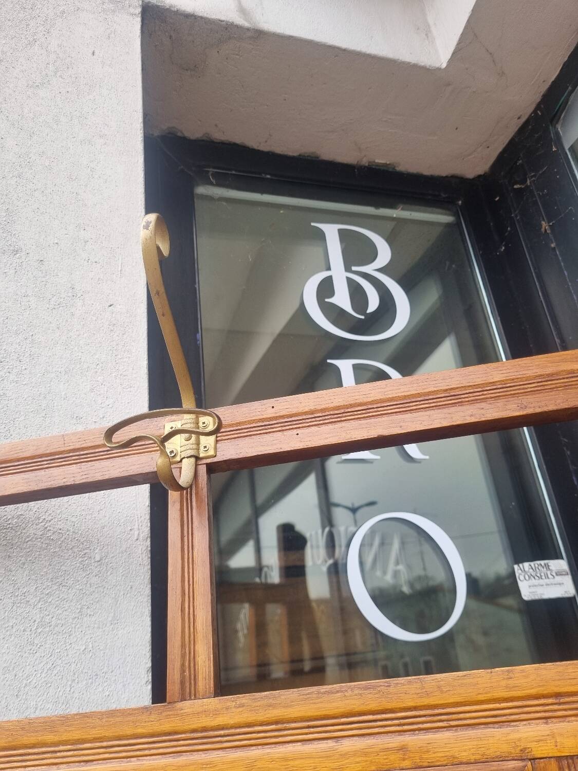 Old vintage coat rack wardrobe