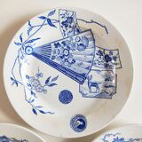 Set of 3 plates decorating Japanese