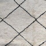 Tapis berbère béni ouarain losange classique 160 X 235 cm