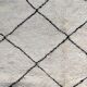 Beni Ouarain Berber rug, classic diamond pattern, 160 x 235 cm.