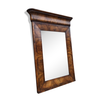 Mirror walnut bramble 1850 94x130cm