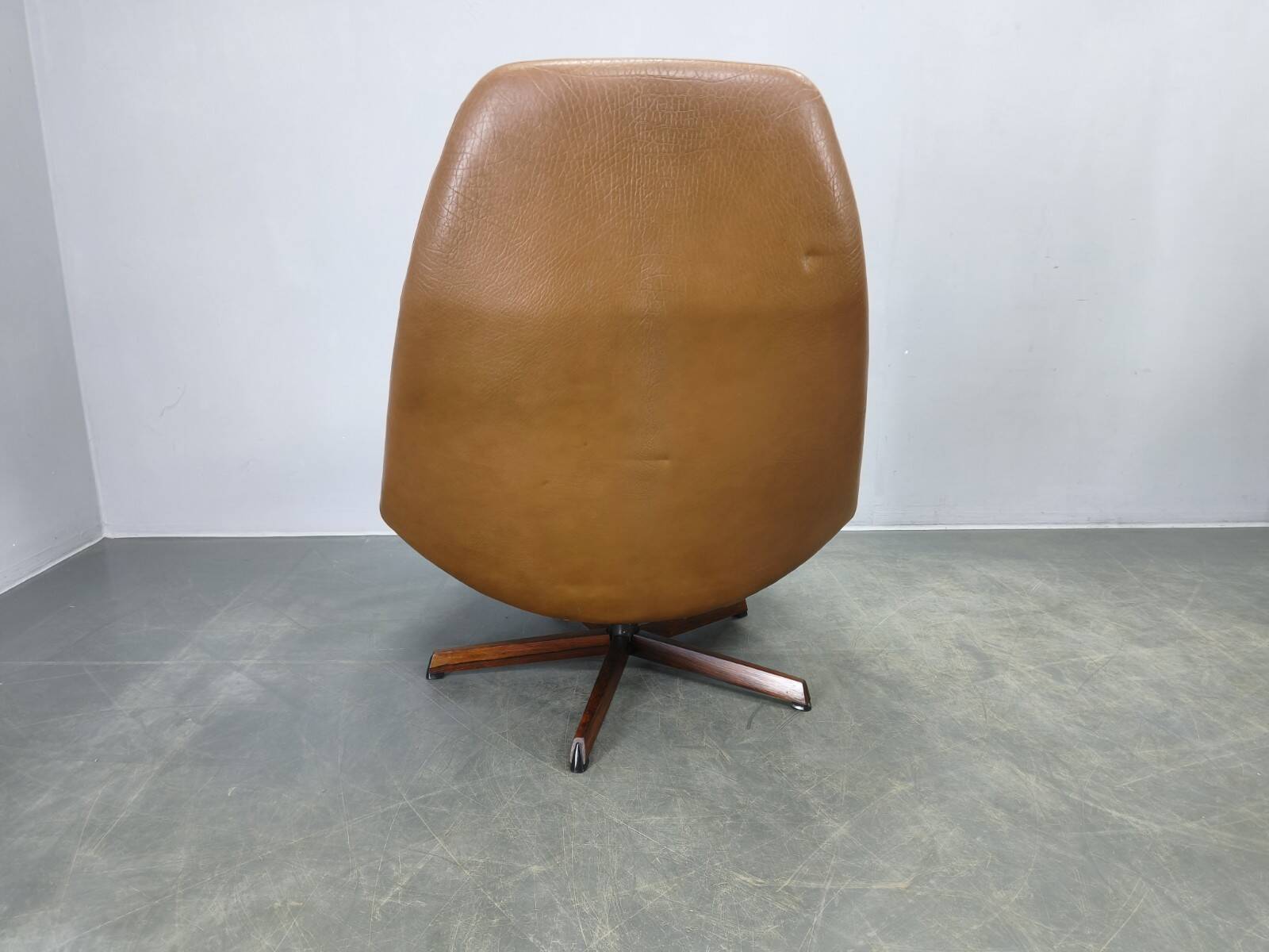 MS68 Lounge Chair and Ottoman by Madsen & Schubell, 1960s
