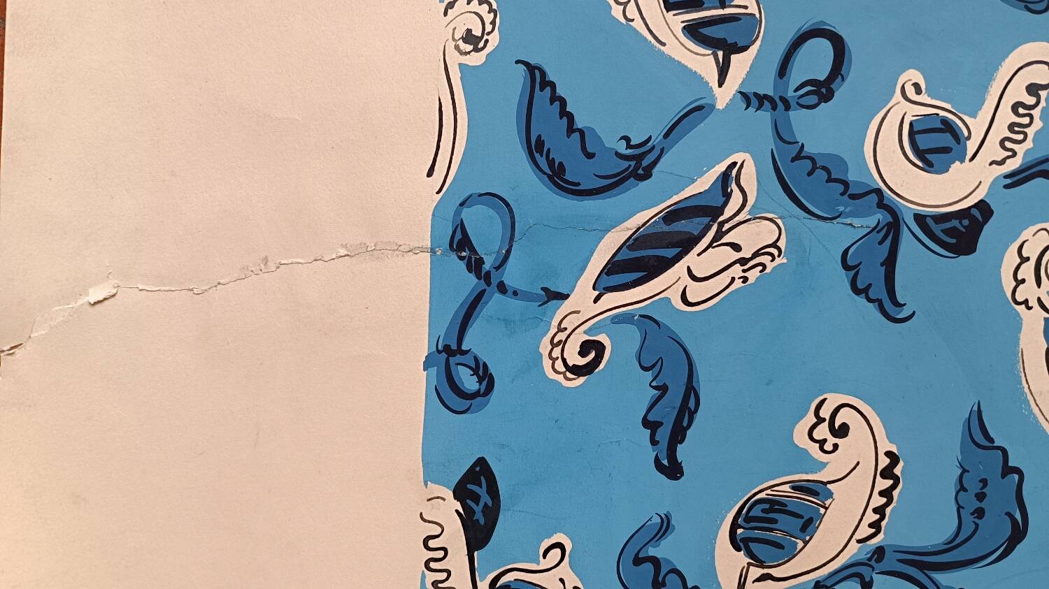 Textile design for silk