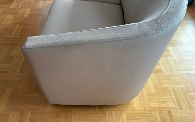Leather convertible sofa - NEOLOGY - Model Mercure