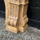 Napoleon iii style lamartine yellow marble fireplace circa 1880