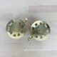 Pair of gilded brass cellar rat candlesticks