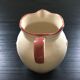 Pitcher with dragonfly decor