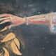 Oil painting on wood signed “golden autumn leaves”