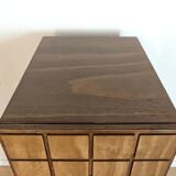 Commode / meuble contemporain artisanal en bois massif – fabrication allemande