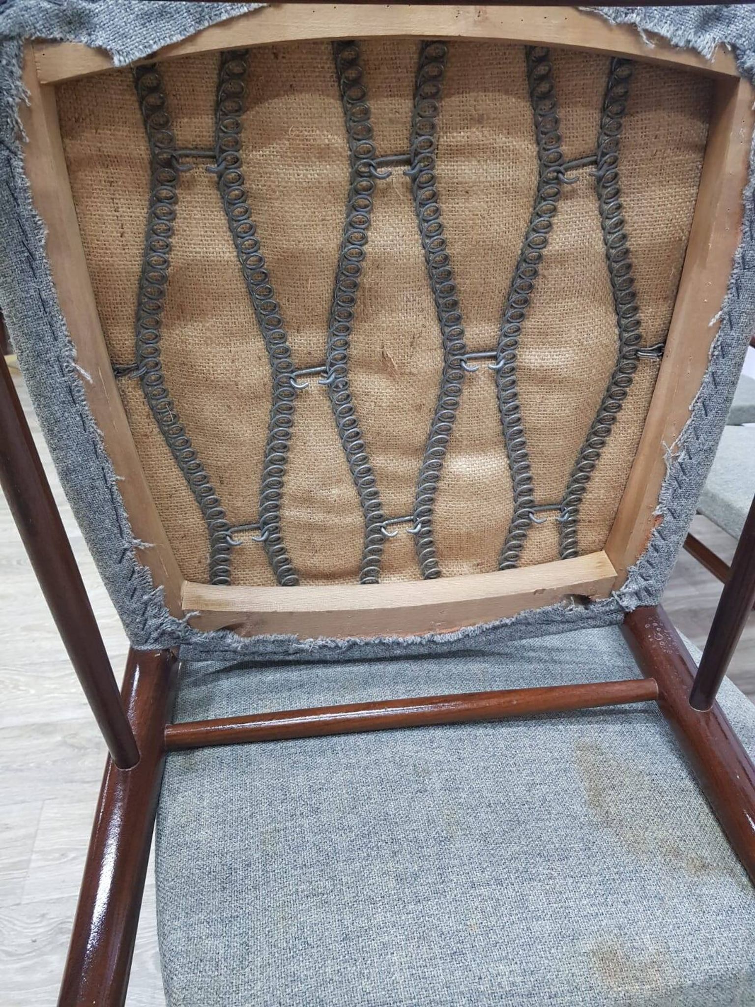 Set of chairs, Lubke/No.603/Mid-Century, 1950s/60s.