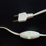 Bedside lamp pink marble foot