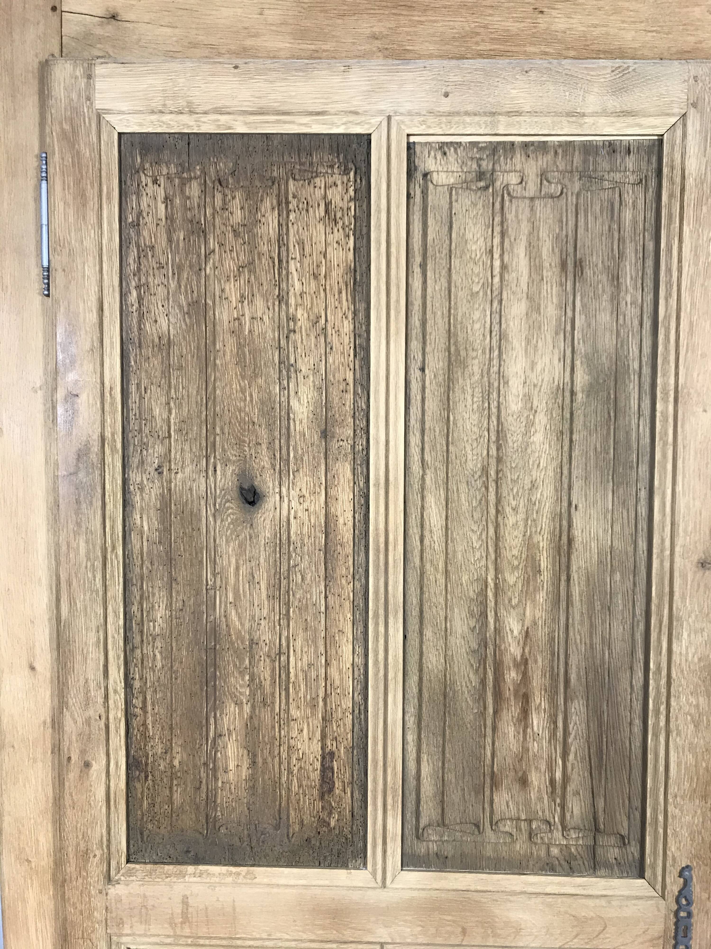 Wardrobe - Solid oak penderie
