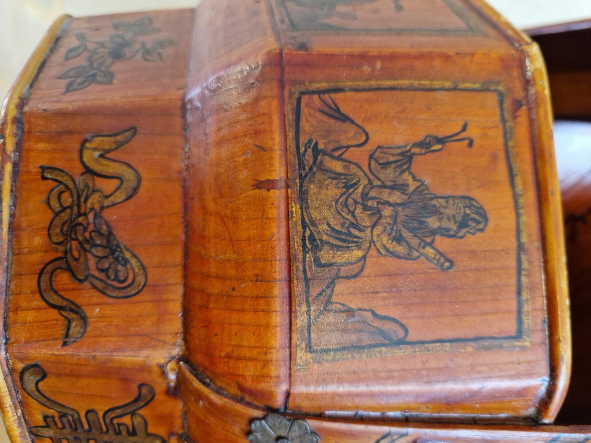 Ancien Panier De Mariage Chine 19ème