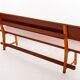 Large Solid Wooden Bench,1960s, Belgium