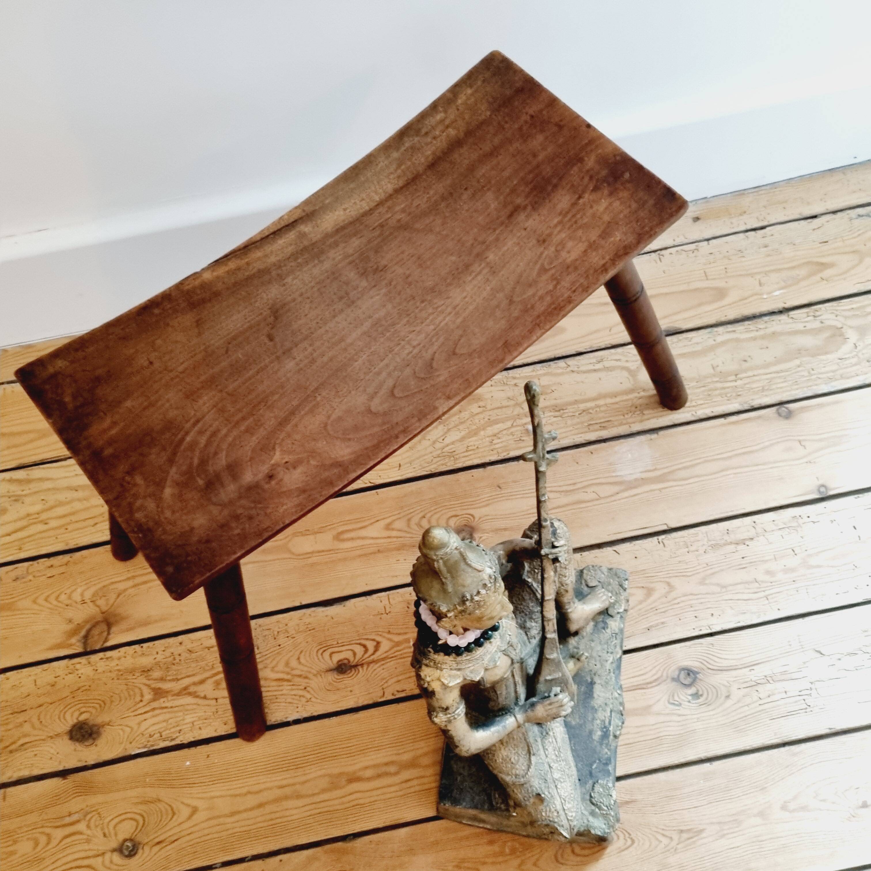 Oriental wooden stool