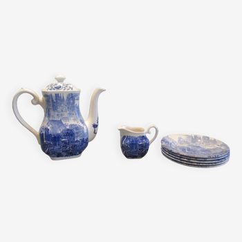 Staffordshire english ironstone tableware coffee set