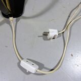 Rare desk lamp in brass & glass 1950’s