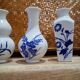 Set of 4 small Chinese vases
