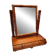Vintage French Wooden Table Mirror, mid-century