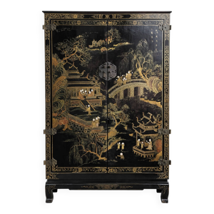 Cabinet chinois laqué