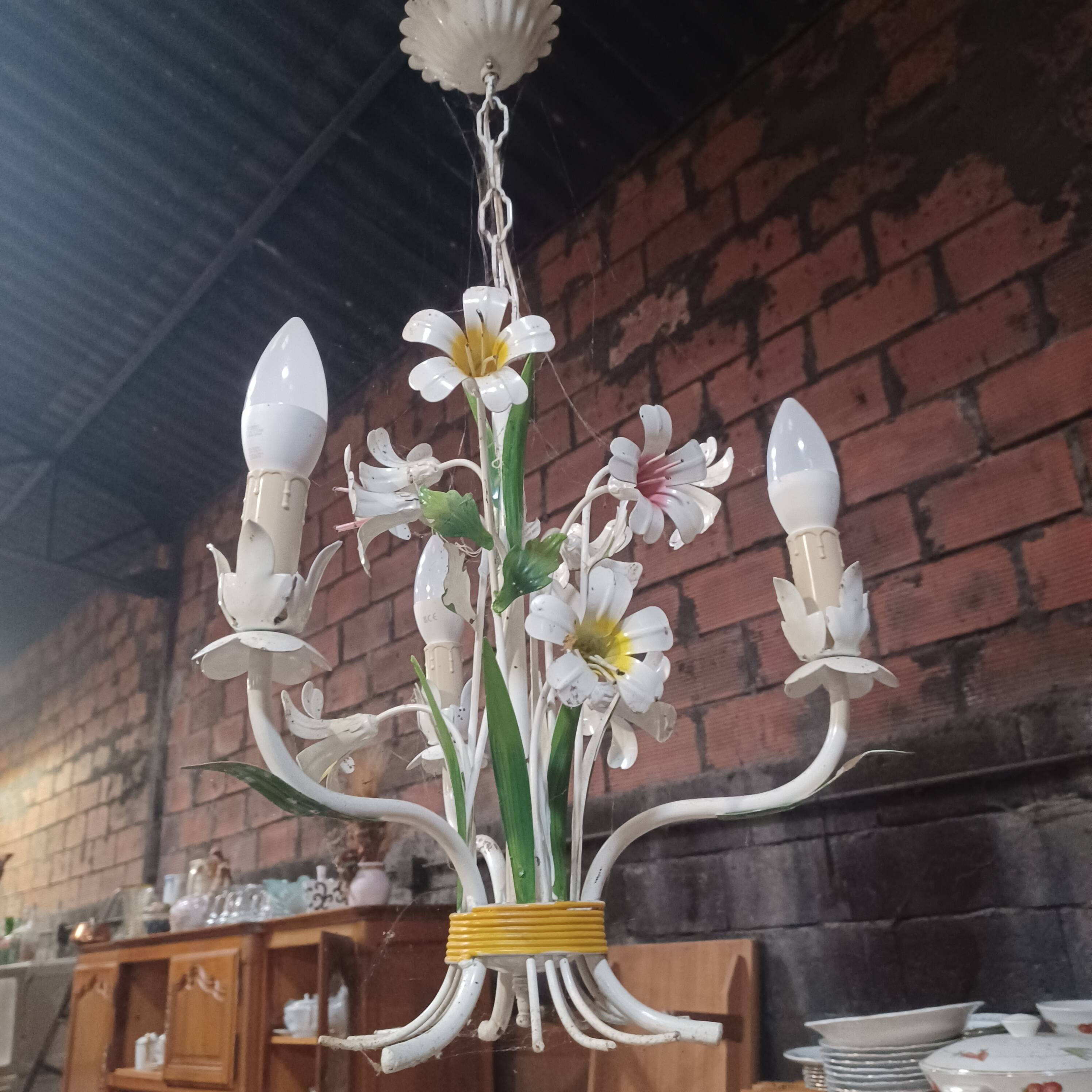 Flower chandelier