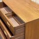 Commode basse 3 tiroirs de la marque GPlan en teck des années 70
