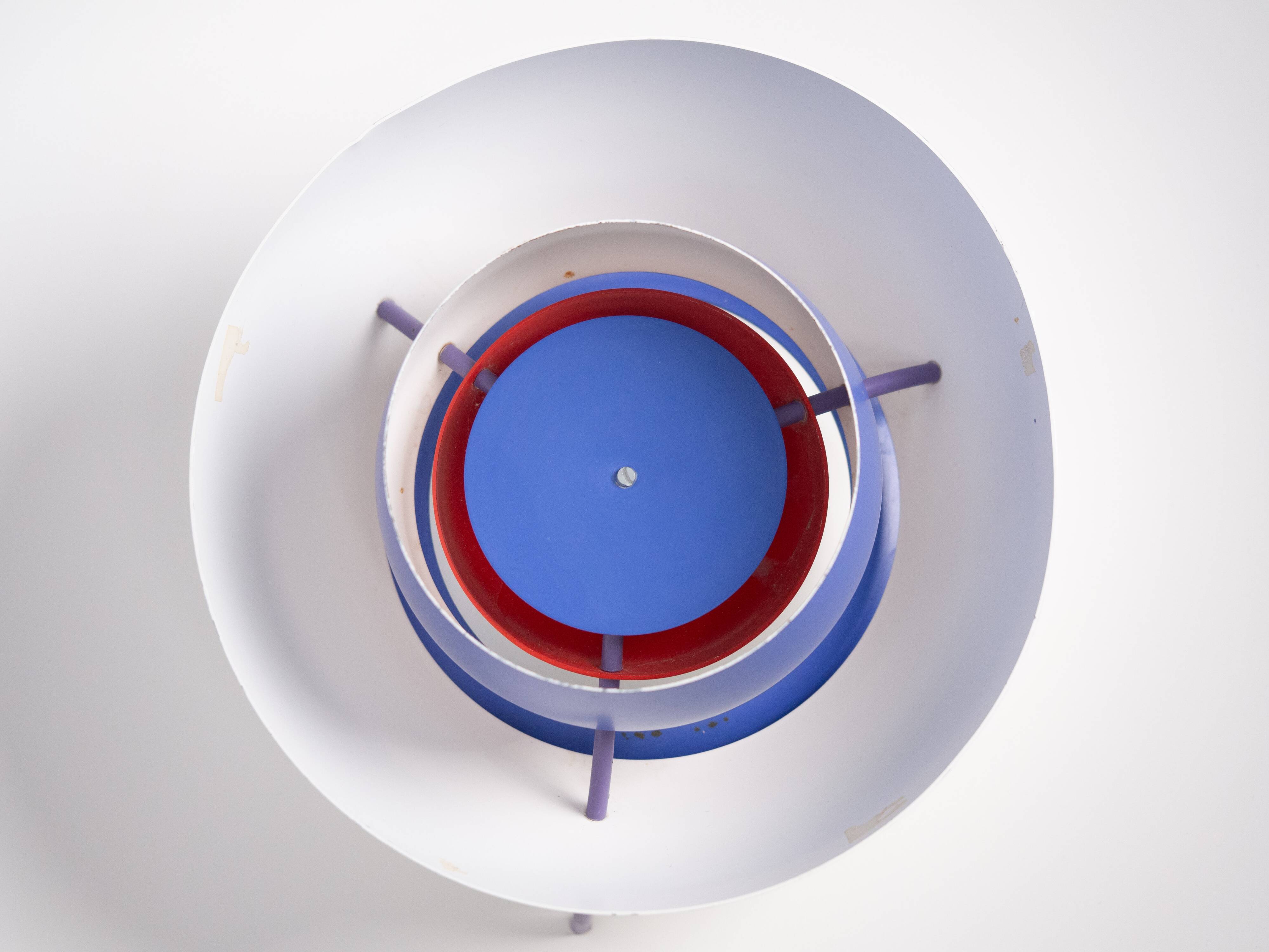 Danish vintage pendant lamp PH 5 by Poul Henningsen, Louis Poulsen, 1958