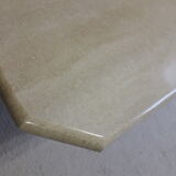 Table basse travertin