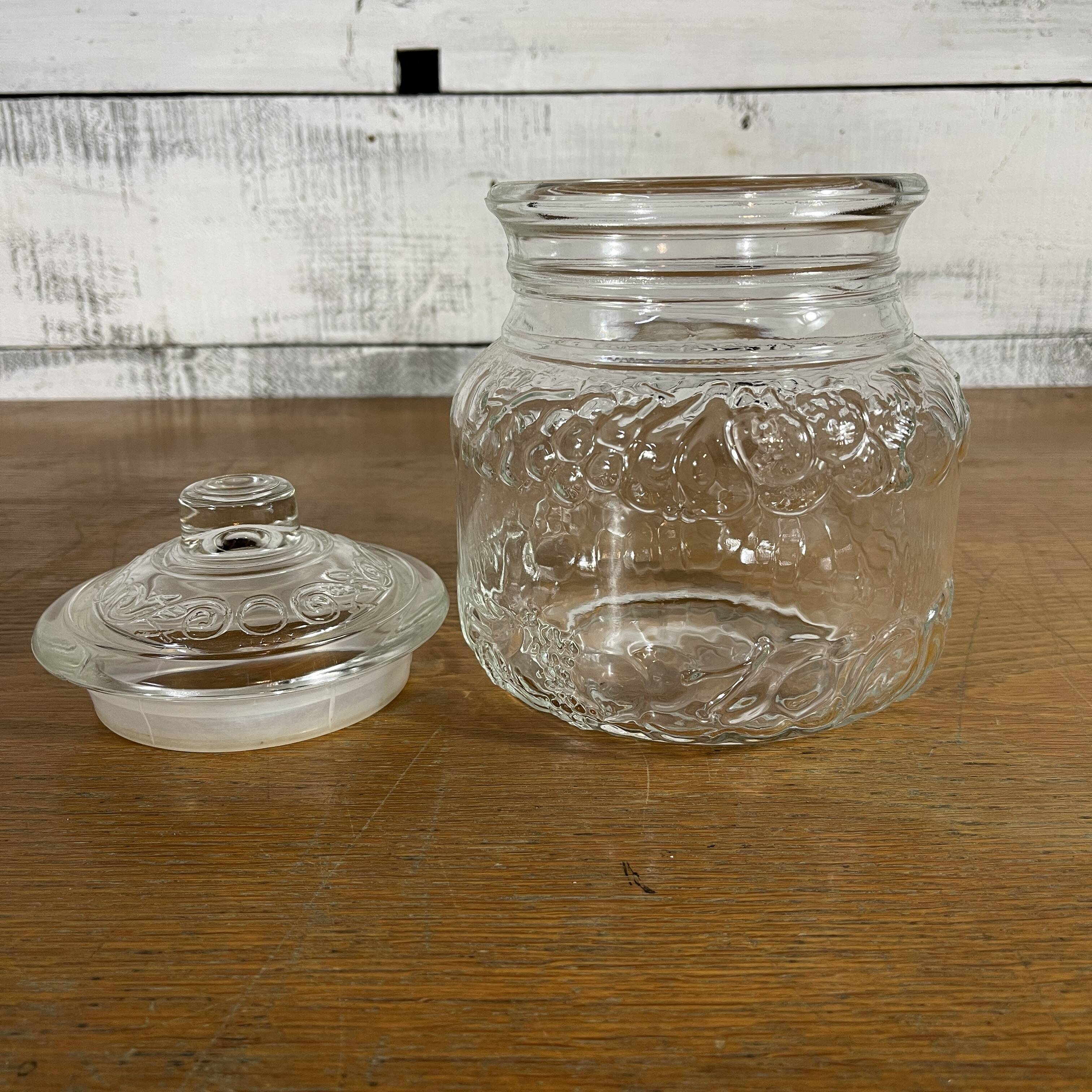 Vintage glass candy box