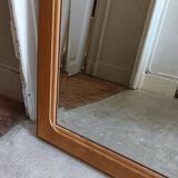 70' Scandinavian solid wood mirror