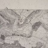Old map of the essonne