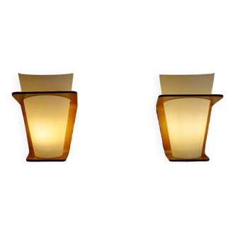Louis Kalff NX41 E/00 Philips Pair of wall lamps