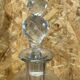 Pair of decanters nineteenth crystal grave, baccarat quality, Saint Louis, chic decoration