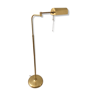 Brass floor lamp from Sölken Leuchten 1970's