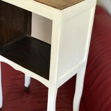 Bedside table vintage country style wood
