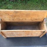 Ancient brutalist chest carved wind rose