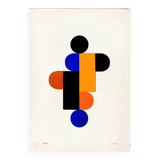 POP - Geometric collage - signed Eawy