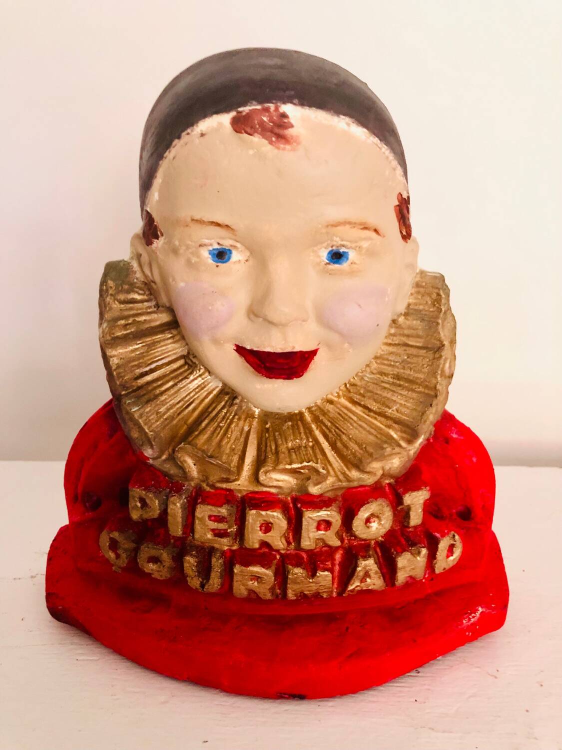 Pierrot gourmand lollipop holder old vintage