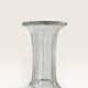 Art Deco whisky carafe in cut and engraved glass