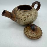 Pyrite stoneware teapot