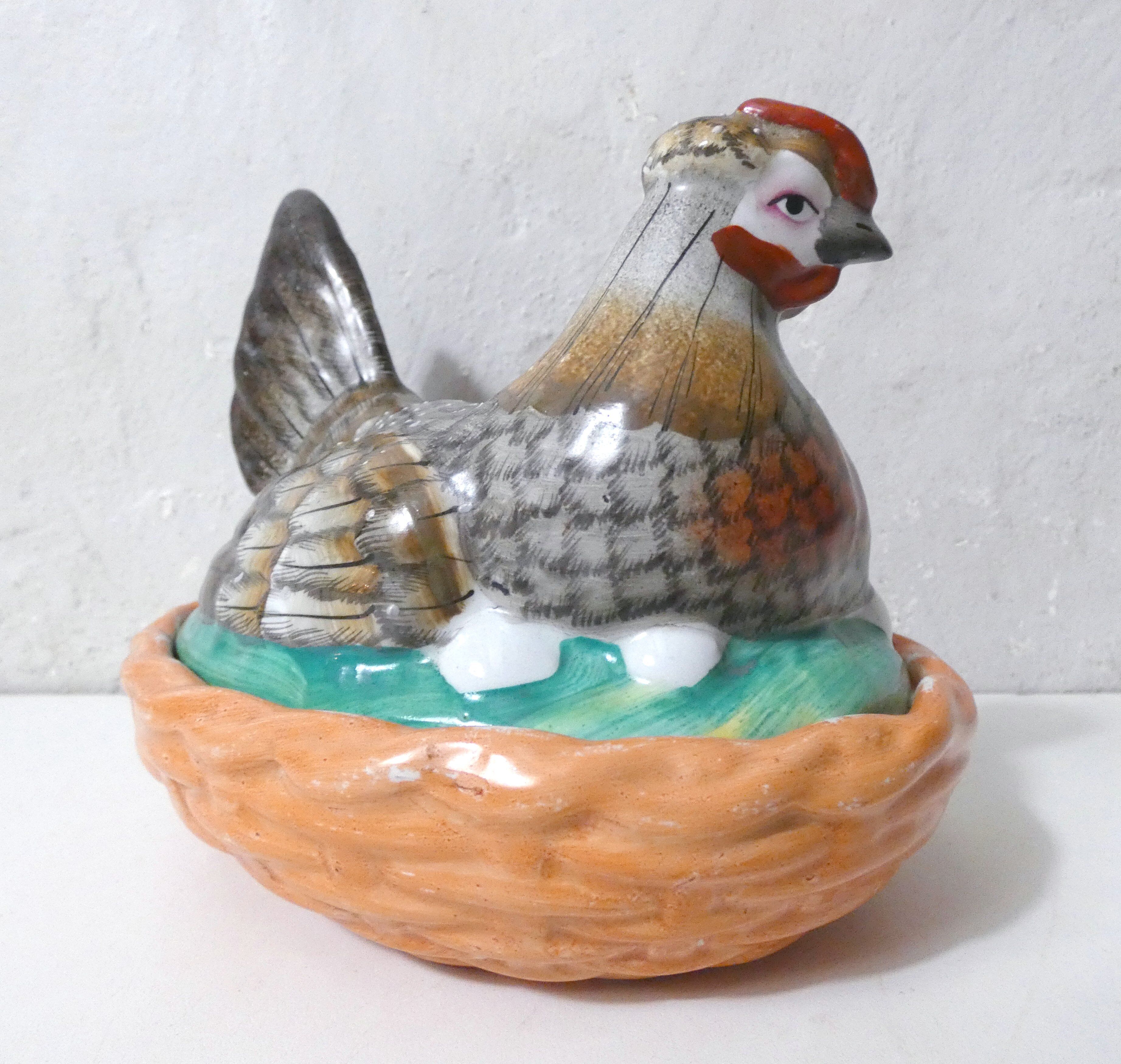 ceramic hen