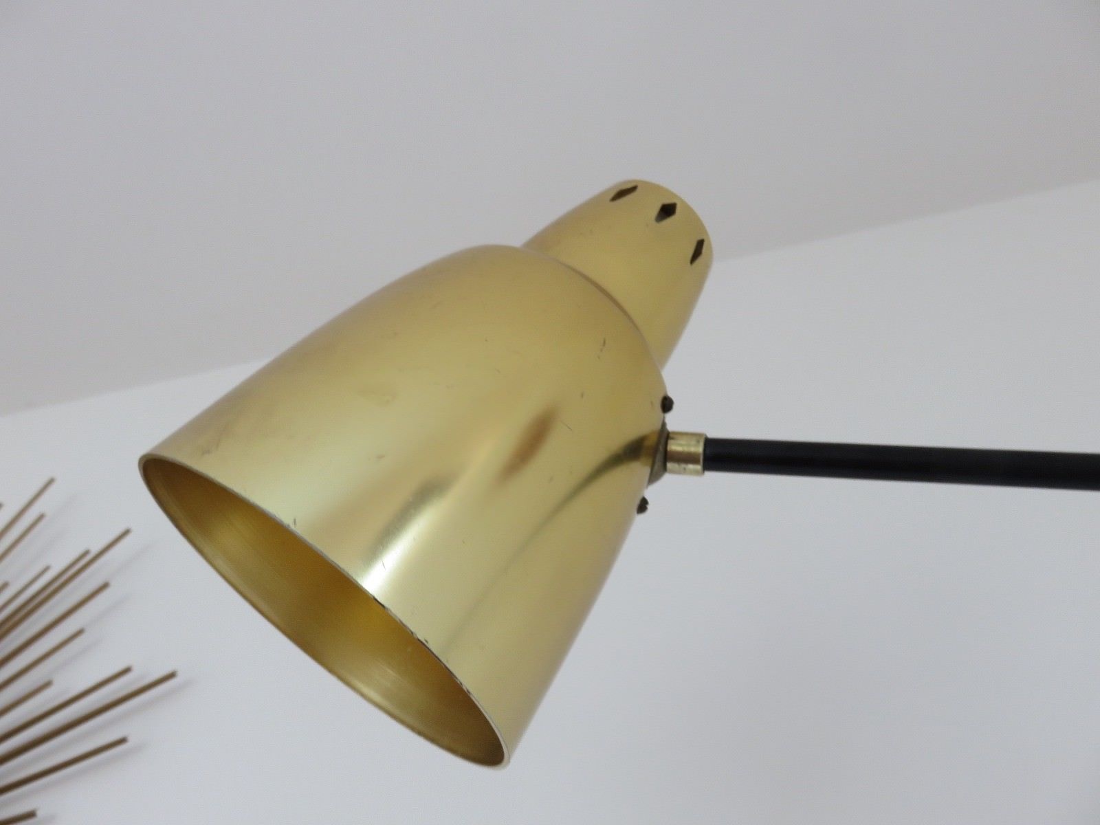 Articulated wall lamp 50s 60s