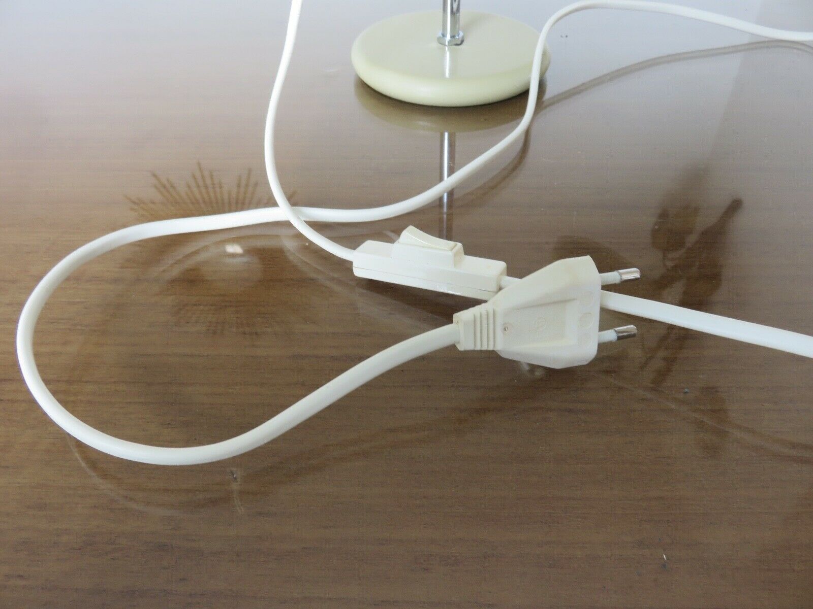 Articulated beige lamp 50s 60s