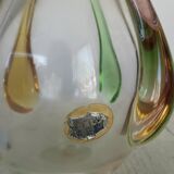 Vintage Art Glass Vase: Hanna Machanovska Mstisov Glassworks, Czechoslovaki