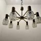 Brass Crystal Chandelier 1960’s